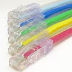 商品画像:CAT6ケーブル 両端RJ45 単線 ストレート結線1m (黒) C6S-SO-BK-01