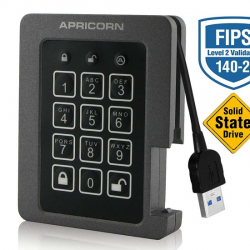 商品画像:Aegis Padlock SSD - USB 3.0  ASSD-3PL256-1TBF