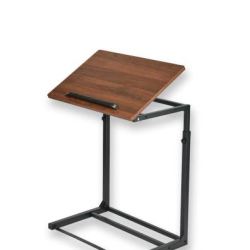 商品画像:サイドテーブル 角度・高さ調整つき ブラック MDK55BK