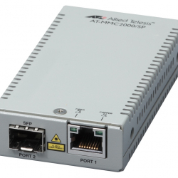 商品画像:AT-MMC2000/SP-N7アカデミック[10/100/1000BASE-Tx1、SFPx1(デリバリースタンダード保守7年付)] 3534RN7