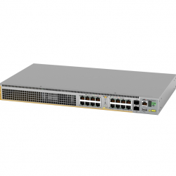 商品画像:AT-x530L-18GHXm-N5アカデミック[100/1000/2.5G/5GBASE-Tx16(PoE-OUT)、SFP+スロットx2(デリバリースタンダード保守5年付)] 3637RN5