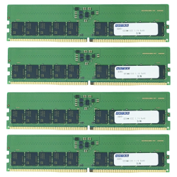 商品画像:DDR5-5600 UDIMM ECC 32GBx4枚 2Rx8 ADS5600D-E32GDB4