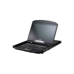 商品画像:18.5インチLCD搭載 8ポート USB HDMI IP-KVMドロワー CL3708INWJJL/ATEN