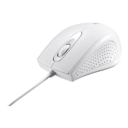 商品画像:有線 3ボタン IR光学式マウス ホワイト BSMRU050WH