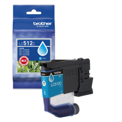 商品画像:<ブラザー純正>インクカートリッジ (シアン) LC512C