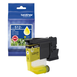 商品画像:<ブラザー純正>インクカートリッジ (イエロー) LC512Y