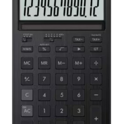 商品画像:カシオ デザイン電卓 ジャスト型スタイリッシュ JF-M200-BK-N