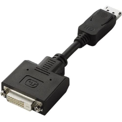 商品画像:DisplayPort-DVI変換アダプタ/ディスプレイポートオス-DVI D24pinメス AD-DPDBK