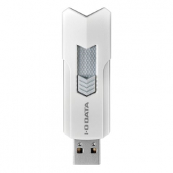 商品画像:USB 3.2 Gen 1(USB 3.0)対応高速USBメモリー 64GB ホワイト U3-DASH64G/W