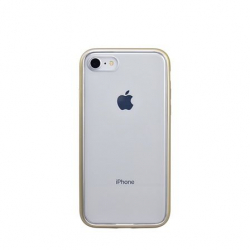 商品画像:Shock proof Air jacket for iPhone 8(rubber gold) PBY-51