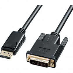 商品画像:DisplayPort-DVI変換ケーブル 1m KC-DPDVA10
