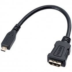 商品画像:HDMI変換アダプタ(マイクロHDMI)0.1m AD-HD20MCK