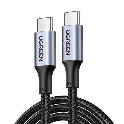 商品画像:UGREEN USB-C to USB-C ケーブル 1m 100W Black 70427 UGR-OT-100001