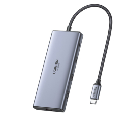 商品画像:UGREEN Revodok Pro 10-in-1 USB-C ハブ 15534 UGR-OT-000016