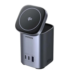 商品画像:UGREEN Nexode 2 in 1 ワイヤレス&ワイヤード卓上急速充電器 55477 UGR-OT-000031