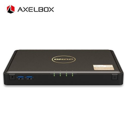 商品画像:AXELBOX TBS-464-8G SSD 4TB搭載モデル(B5サイズ薄型モデル NAS SSD1TBx4本) AXEL-TBS-464/4TB