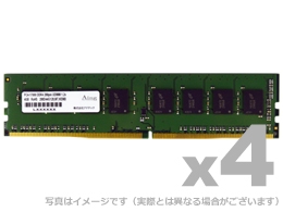 アドテック> DOS/V用 DDR4-2666 UDIMM 8GBx4枚 省電力 | 123market