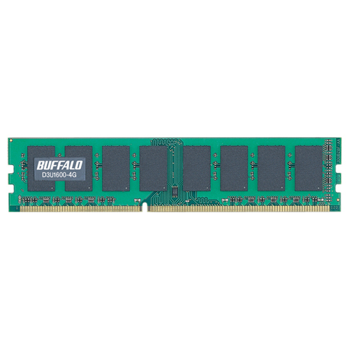 バッファロー> PC3-12800(DDR3-1600)対応 240Pin用 DDR3 SDRAM DIMM