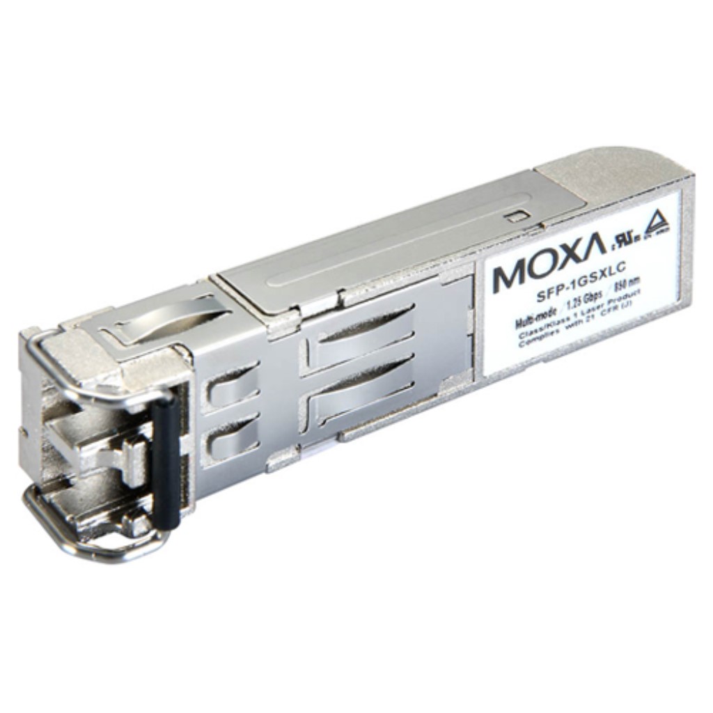 MOXA> EDS-518A/510A用SFPインターフェイスモジュール 1ポート 1000BaseSX LCコネクタ 500m  動作温度:-40〜75℃ 123market
