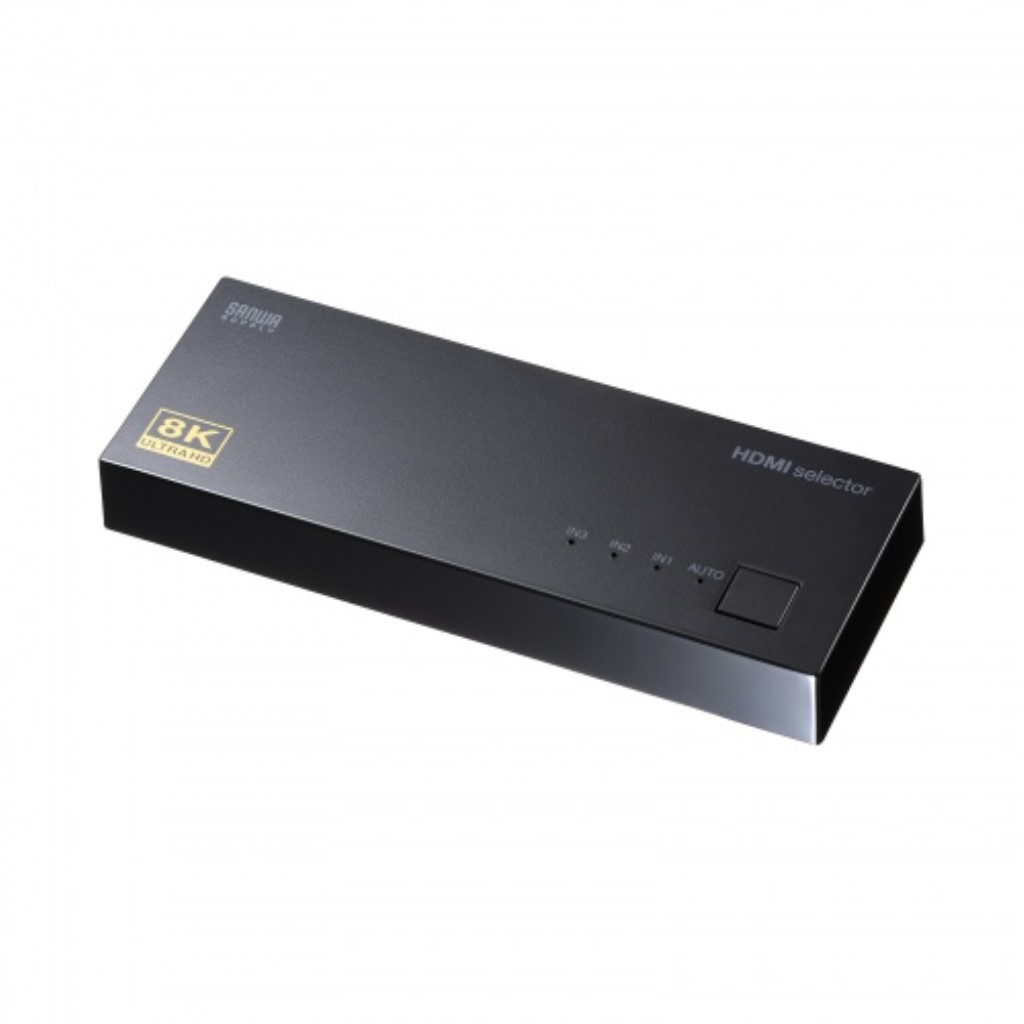 サンワサプライ> 8K対応HDMI切替器(3入力・1出力) | 123market