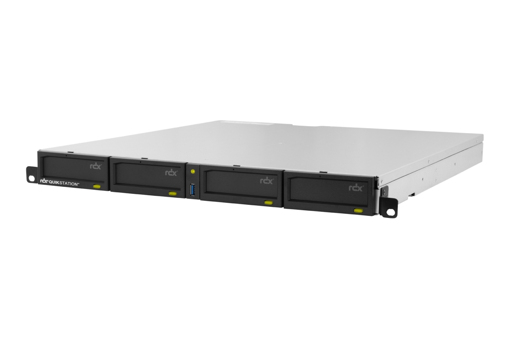 RDX QuikStation4:4-dock、1U Rackmount | 123market