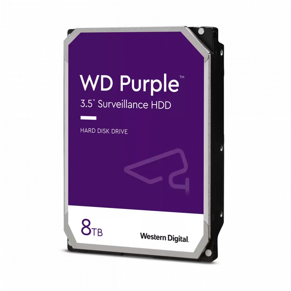 ウエスタンデジタル> WD Purple 監視用 3.5インチ内蔵HDD 8TB SATA6Gb/s 5640rpm 128MB | 123market