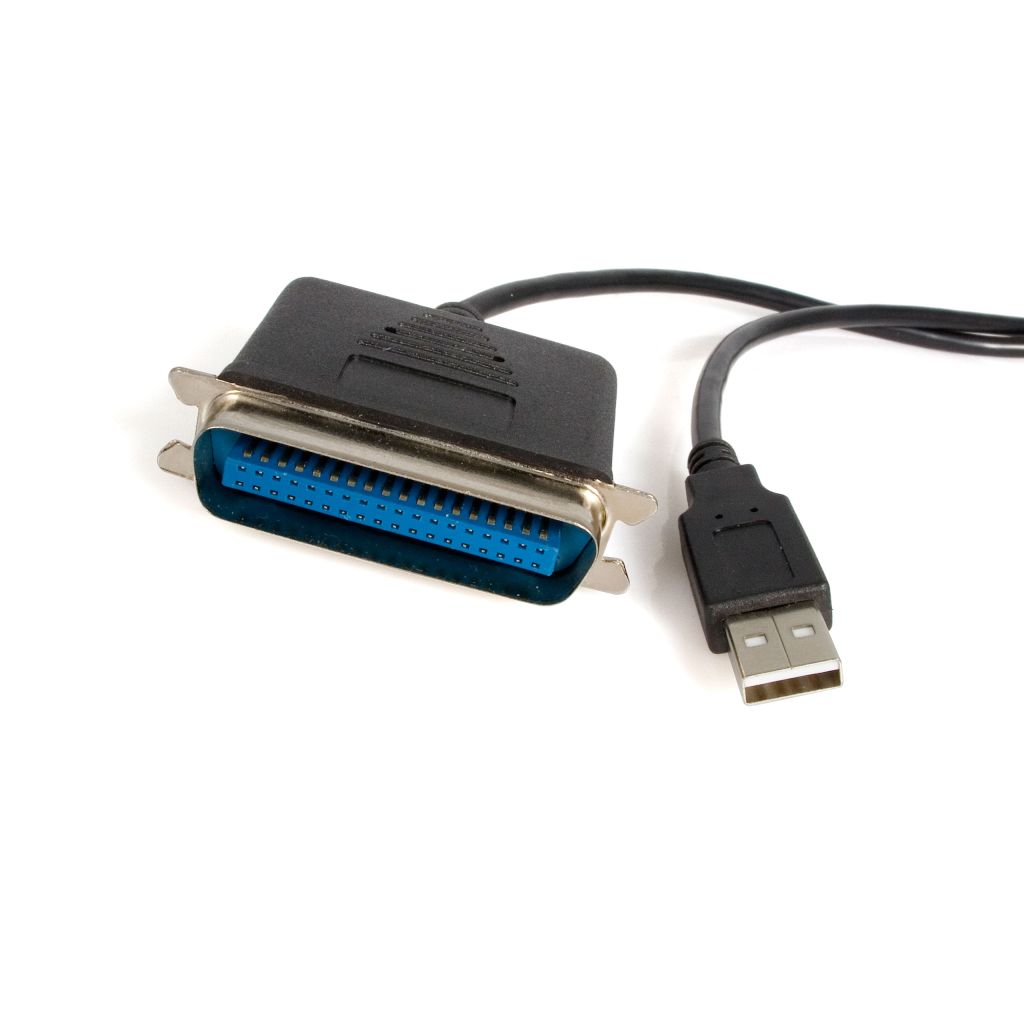 StarTech.com> 3m USB-パラレルプリンタコンバータケーブル USB A(4